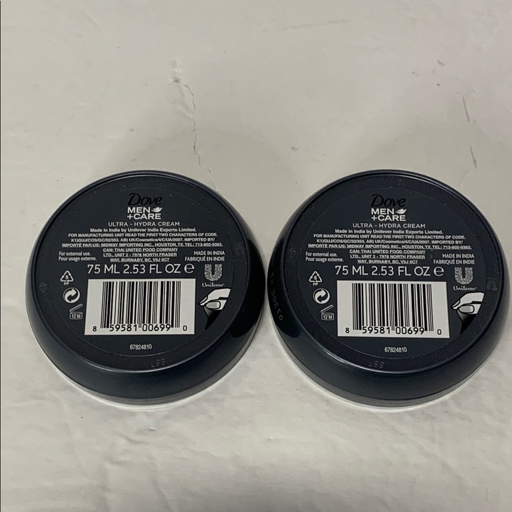 Dove Men+Care Ultra Hydra Cream Face Hands Body 2-2.5 oz New - Picture 5 of 8